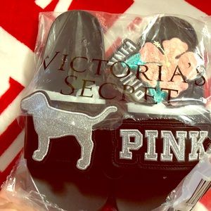 New Victoria Secret PINK Cross Over Slides